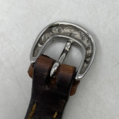 【中古品】【メンズ/レディース】 SAAD サード HOWLITE DIAL LEATHER BAND SQUARE ANALOG WATCH ハウライト ダイヤル レザー バンド アナログ ウォッチ 時計 197-260628-kh-07-izu カラー：ブラウン 万代Net店