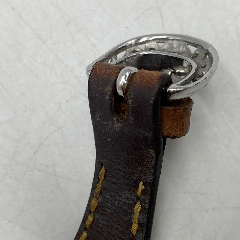 【中古品】【メンズ/レディース】 SAAD サード HOWLITE DIAL LEATHER BAND SQUARE ANALOG WATCH ハウライト ダイヤル レザー バンド アナログ ウォッチ 時計 197-260628-kh-07-izu カラー：ブラウン 万代Net店