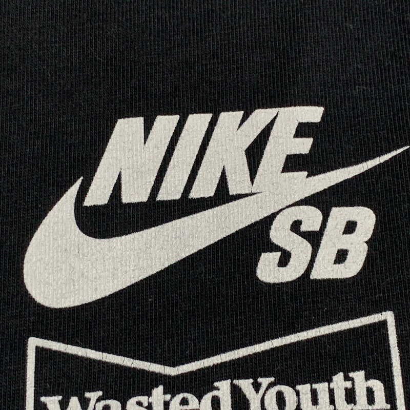 【中古品】【メンズ】 WASTED YOUTH ウエステッドユース × NIKE SB ナイキエスビー S/S TEE DB9975-010 ショートスリーブ Tシャツ 半袖 148-260629-as-04-izu サイズ：XL カラー：ブラック 万代Net店