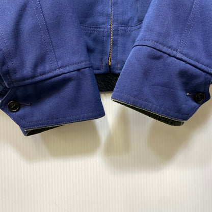【中古品】【メンズ】 USED USA製 BOA LINER WORK JACKET ボア ライナー ワーク ジャケット アウター 146-260704-kh-12-izu カラー：ブルー 万代Net店