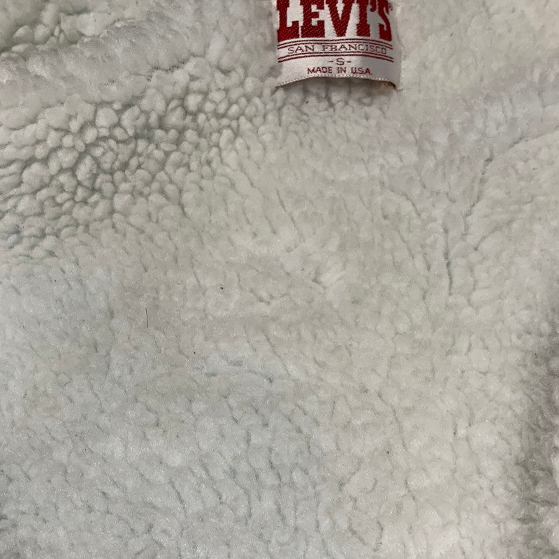 【中古品】【メンズ】 Levi's リーバイス BOA LINER DENIM JACKET 70609-0227 ボアライナー デニムジャケット USA製 アウター 146-260628-as-30-izu サイズ：S カラー：インディゴ 万代Net店