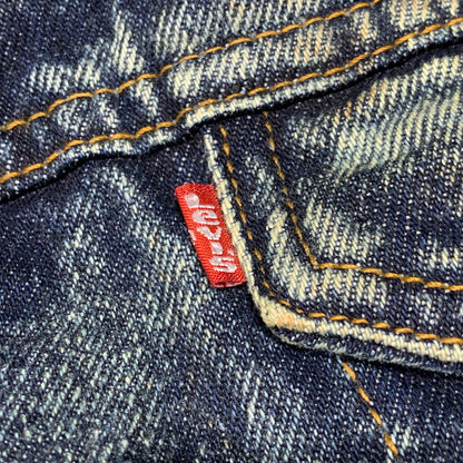 【中古品】【メンズ】 Levi's リーバイス BOA LINER DENIM JACKET 70609-0227 ボアライナー デニムジャケット USA製 アウター 146-260628-as-30-izu サイズ：S カラー：インディゴ 万代Net店