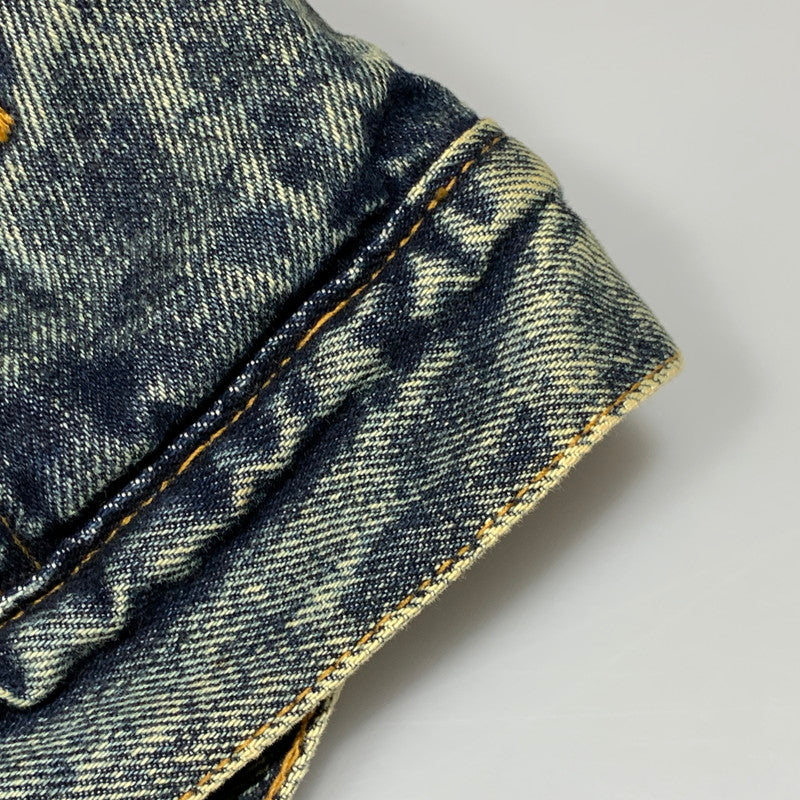 【中古品】【メンズ】 Levi's リーバイス BOA LINER DENIM JACKET 70609-0227 ボアライナー デニムジャケット USA製 アウター 146-260628-as-30-izu サイズ：S カラー：インディゴ 万代Net店