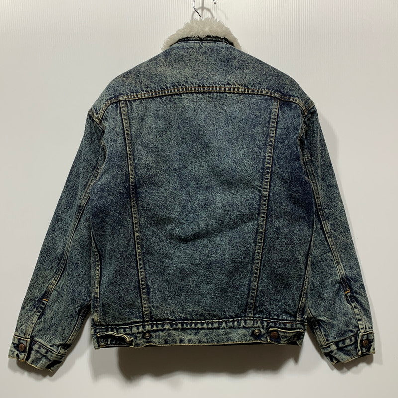 【中古品】【メンズ】 Levi's リーバイス BOA LINER DENIM JACKET 70609-0227 ボアライナー デニムジャケット USA製 アウター 146-260628-as-30-izu サイズ：S カラー：インディゴ 万代Net店
