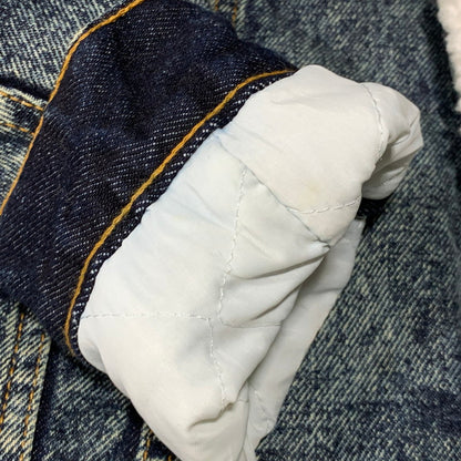 【中古品】【メンズ】 Levi's リーバイス BOA LINER DENIM JACKET 70609-0227 ボアライナー デニムジャケット USA製 アウター 146-260628-as-30-izu サイズ：S カラー：インディゴ 万代Net店
