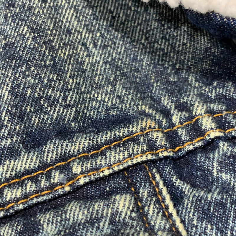 【中古品】【メンズ】 Levi's リーバイス BOA LINER DENIM JACKET 70609-0227 ボアライナー デニムジャケット USA製 アウター 146-260628-as-30-izu サイズ：S カラー：インディゴ 万代Net店