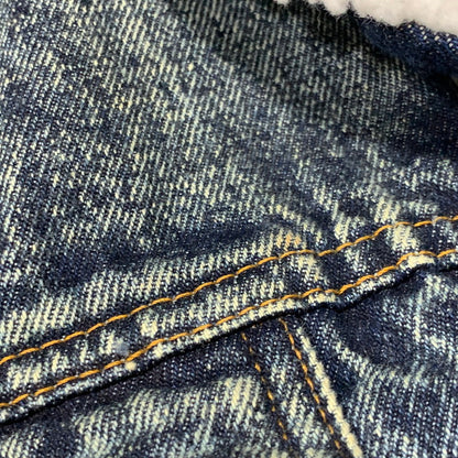 【中古品】【メンズ】 Levi's リーバイス BOA LINER DENIM JACKET 70609-0227 ボアライナー デニムジャケット USA製 アウター 146-260628-as-30-izu サイズ：S カラー：インディゴ 万代Net店