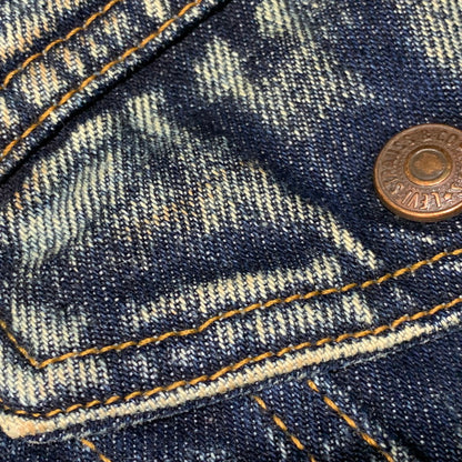 【中古品】【メンズ】 Levi's リーバイス BOA LINER DENIM JACKET 70609-0227 ボアライナー デニムジャケット USA製 アウター 146-260628-as-30-izu サイズ：S カラー：インディゴ 万代Net店