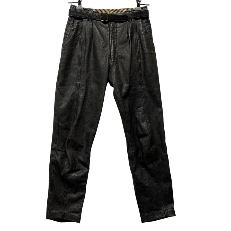 【中古品】【メンズ】 KUSHITANI クシタニ COW LEATHER RIDERS PANTS カウレザー ライダースパンツ 157-260629-as-01-izu サイズ：L カラー：ブラック 万代Net店