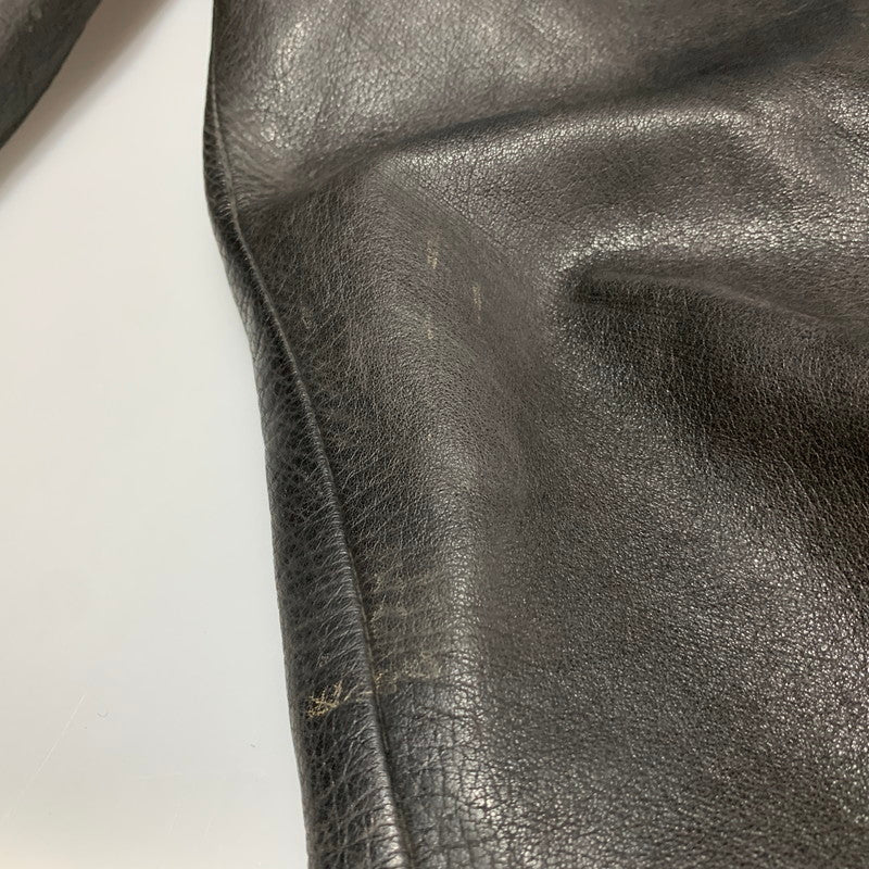 【中古品】【メンズ】 KUSHITANI クシタニ COW LEATHER RIDERS PANTS カウレザー ライダースパンツ 157-260629-as-01-izu サイズ：L カラー：ブラック 万代Net店