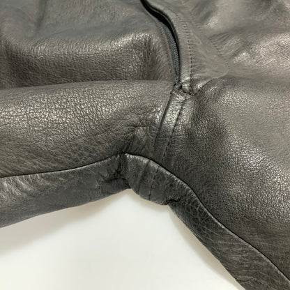 【中古品】【メンズ】 KUSHITANI クシタニ COW LEATHER RIDERS PANTS カウレザー ライダースパンツ 157-260629-as-01-izu サイズ：L カラー：ブラック 万代Net店
