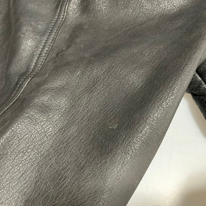 【中古品】【メンズ】 KUSHITANI クシタニ COW LEATHER RIDERS PANTS カウレザー ライダースパンツ 157-260629-as-01-izu サイズ：L カラー：ブラック 万代Net店