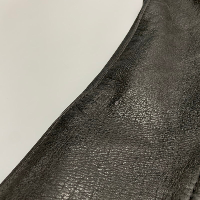 【中古品】【メンズ】 KUSHITANI クシタニ COW LEATHER RIDERS PANTS カウレザー ライダースパンツ 157-260629-as-01-izu サイズ：L カラー：ブラック 万代Net店