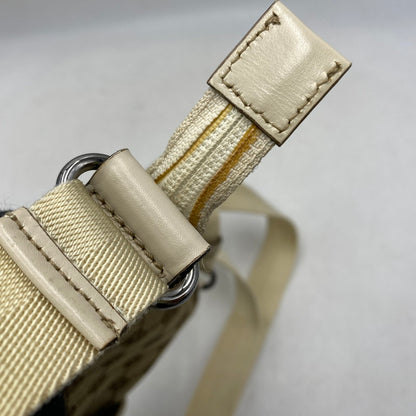 【中古品】【メンズ/レディース】 GUCCI グッチ 147671 GG CANVAS SHOULDER BAG ジージー キャンバス ショルダー バッグ カバン 鞄 180-260629-cs-09-izu カラー：ブラウン×アイボリー 万代Net店