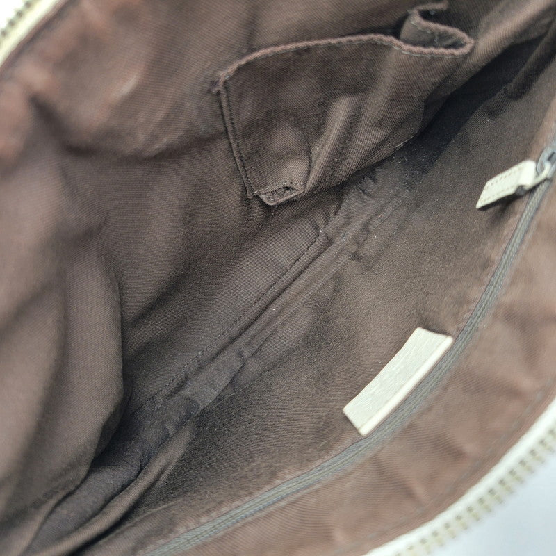 【中古品】【メンズ/レディース】 GUCCI グッチ 211978 SHELLEYLINE GGCANVAS SHOULDER BAG シェリーライン GGキャンバス ショルダー バッグ カバン 180-260630-kh-05-izu カラー：ベージュ×アイボリー 万代Net店