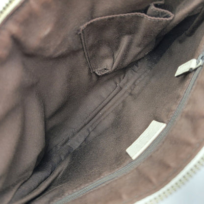 【中古品】【メンズ/レディース】 GUCCI グッチ 211978 SHELLEYLINE GGCANVAS SHOULDER BAG シェリーライン GGキャンバス ショルダー バッグ カバン 180-260630-kh-05-izu カラー：ベージュ×アイボリー 万代Net店