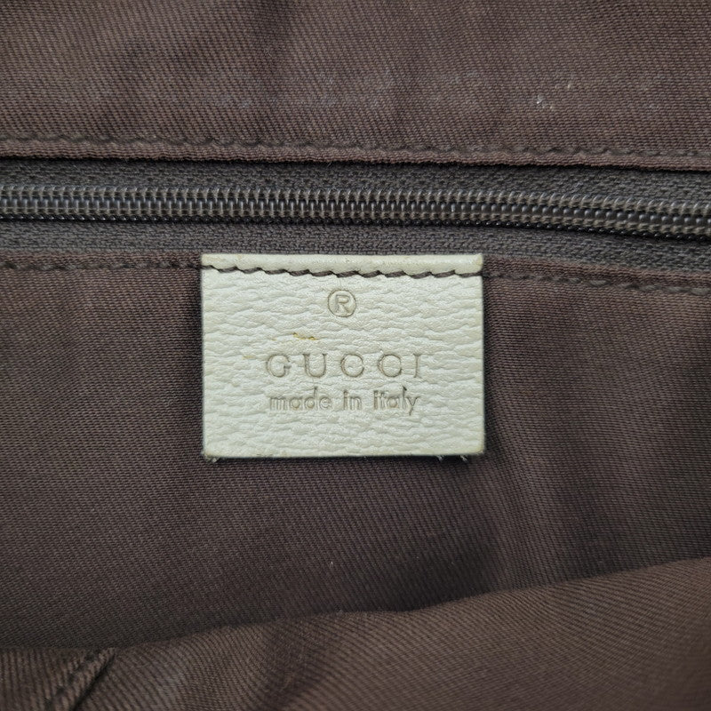 【中古品】【メンズ/レディース】 GUCCI グッチ 211978 SHELLEYLINE GGCANVAS SHOULDER BAG シェリーライン GGキャンバス ショルダー バッグ カバン 180-260630-kh-05-izu カラー：ベージュ×アイボリー 万代Net店