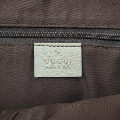 【中古品】【メンズ/レディース】 GUCCI グッチ 211978 SHELLEYLINE GGCANVAS SHOULDER BAG シェリーライン GGキャンバス ショルダー バッグ カバン 180-260630-kh-05-izu カラー：ベージュ×アイボリー 万代Net店