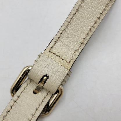 【中古品】【メンズ/レディース】 GUCCI グッチ 211978 SHELLEYLINE GGCANVAS SHOULDER BAG シェリーライン GGキャンバス ショルダー バッグ カバン 180-260630-kh-05-izu カラー：ベージュ×アイボリー 万代Net店