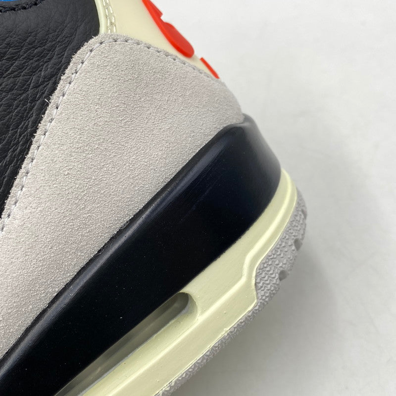 【中古美品】【メンズ】 NIKE ナイキ IB8967-004 AIR JORDAN 3 RETRO エア ジョーダン スリー レトロ スニーカー シューズ 靴 160-260629-cs-02-izu サイズ：27cm カラー：BLACK/CHILE RED-NEUTRAL GREY 万代Net店