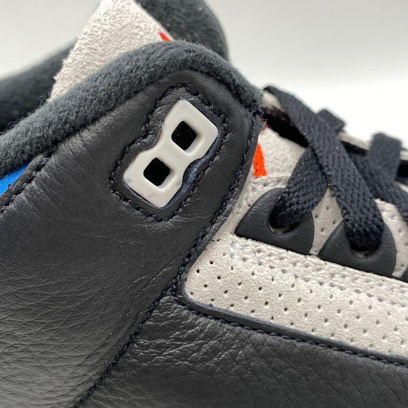 【中古美品】【メンズ】 NIKE ナイキ IB8967-004 AIR JORDAN 3 RETRO エア ジョーダン スリー レトロ スニーカー シューズ 靴 160-260629-cs-02-izu サイズ：27cm カラー：BLACK/CHILE RED-NEUTRAL GREY 万代Net店