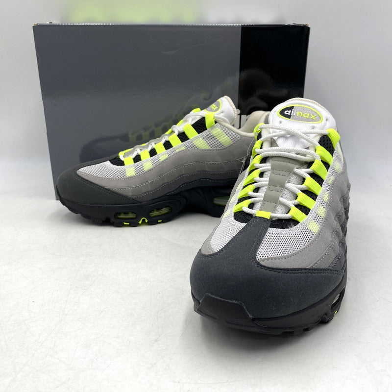 【中古美品】【メンズ】 NIKE ナイキ HM4740-001 AIR MAX 95 OG BIG BUBBLE エア マックス オージー ビッグ バブル スニーカー シューズ 靴 160-260629-cs-03-izu サイズ：27cm カラー：BLACK/NEON YELLOW-COOL GREY 万代Net店