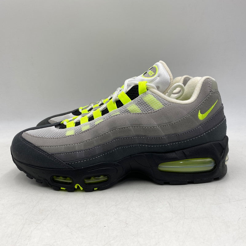 【中古美品】【メンズ】 NIKE ナイキ HM4740-001 AIR MAX 95 OG BIG BUBBLE エア マックス オージー ビッグ バブル スニーカー シューズ 靴 160-260629-cs-03-izu サイズ：27cm カラー：BLACK/NEON YELLOW-COOL GREY 万代Net店