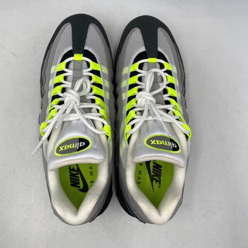 【中古美品】【メンズ】 NIKE ナイキ HM4740-001 AIR MAX 95 OG BIG BUBBLE エア マックス オージー ビッグ バブル スニーカー シューズ 靴 160-260629-cs-03-izu サイズ：27cm カラー：BLACK/NEON YELLOW-COOL GREY 万代Net店