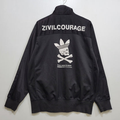 【中古品】【メンズ】 ADIDAS アディダス × NEIGHBORHOOD ネイバーフッド E94674 ZIVILCOURAGE TRACK JACKET ジヴィルクラージュ トラックジャケット アウター 142-260630-ya-02-izu サイズ：XL カラー：ブラック 万代Net店