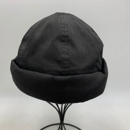 【中古品】【メンズ/レディース】 THE H.W.DOG&CO. エイチダブリュードッグアンドコー D-00759 PIQUE ROLL CAP ピケ ロール キャップ 帽子 185-260705-cs-02-izu サイズ：ONE カラー：ブラック 万代Net店
