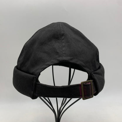 【中古品】【メンズ/レディース】 THE H.W.DOG&CO. エイチダブリュードッグアンドコー D-00759 PIQUE ROLL CAP ピケ ロール キャップ 帽子 185-260705-cs-02-izu サイズ：ONE カラー：ブラック 万代Net店
