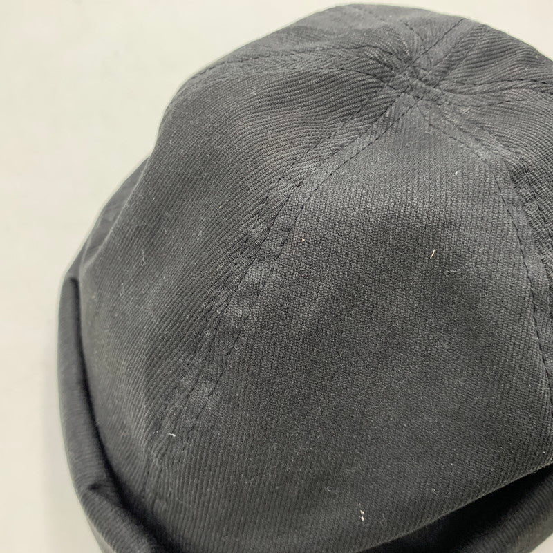 【中古品】【メンズ/レディース】 THE H.W.DOG&CO. エイチダブリュードッグアンドコー D-00759 PIQUE ROLL CAP ピケ ロール キャップ 帽子 185-260705-cs-02-izu サイズ：ONE カラー：ブラック 万代Net店