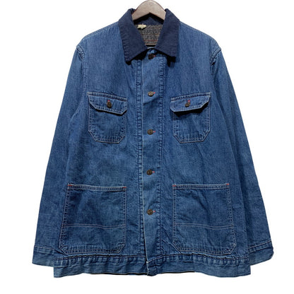 【中古品】【メンズ】 VINTAGE BLANKET LINER DENIM COVERALL JACKET ブランケットライナー デニム カバーオール ジャケット 146-260629-as-06-izu カラー：インディゴ 万代Net店