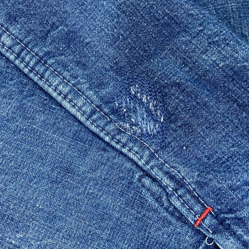 【中古品】【メンズ】 VINTAGE BLANKET LINER DENIM COVERALL JACKET ブランケットライナー デニム カバーオール ジャケット 146-260629-as-06-izu カラー：インディゴ 万代Net店