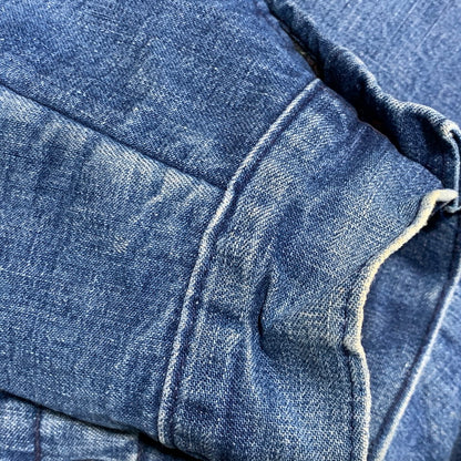 【中古品】【メンズ】 VINTAGE BLANKET LINER DENIM COVERALL JACKET ブランケットライナー デニム カバーオール ジャケット 146-260629-as-06-izu カラー：インディゴ 万代Net店