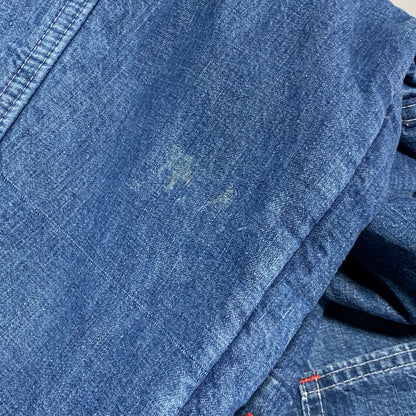 【中古品】【メンズ】 VINTAGE BLANKET LINER DENIM COVERALL JACKET ブランケットライナー デニム カバーオール ジャケット 146-260629-as-06-izu カラー：インディゴ 万代Net店