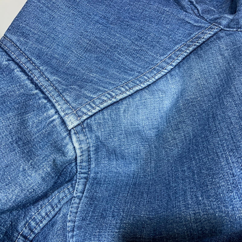 【中古品】【メンズ】 VINTAGE BLANKET LINER DENIM COVERALL JACKET ブランケットライナー デニム カバーオール ジャケット 146-260629-as-06-izu カラー：インディゴ 万代Net店