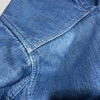 【中古品】【メンズ】 VINTAGE BLANKET LINER DENIM COVERALL JACKET ブランケットライナー デニム カバーオール ジャケット 146-260629-as-06-izu カラー：インディゴ 万代Net店