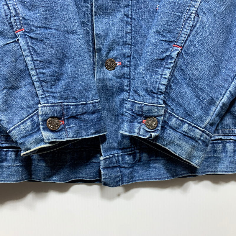 【中古品】【メンズ】 VINTAGE BLANKET LINER DENIM COVERALL JACKET ブランケットライナー デニム カバーオール ジャケット 146-260629-as-06-izu カラー：インディゴ 万代Net店