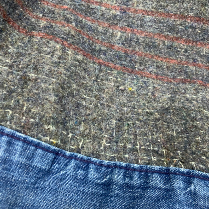【中古品】【メンズ】 VINTAGE BLANKET LINER DENIM COVERALL JACKET ブランケットライナー デニム カバーオール ジャケット 146-260629-as-06-izu カラー：インディゴ 万代Net店