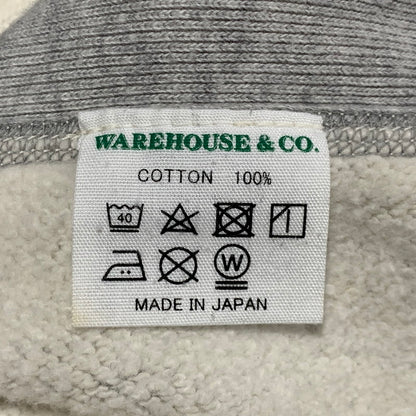 【中古品】【メンズ】 WAREHOUSE ウエアハウス USAFA REVERSE WEAVE SWEATSHIRT リバースウィーブ スウェットシャツ トレーナー 145-260629-as-05-izu サイズ：L カラー：グレー 万代Net店
