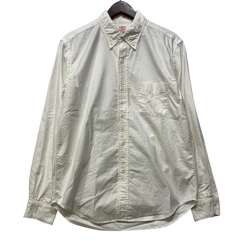 【中古品】【メンズ】 JOE McCOY ジョーマッコイ THE REAL MCCOY'S ザ・リアルマッコイズ BUTTON DOWN SHIRT MS19007 ボタンダウンシャツ 長袖 145-260712-as-07-izu サイズ：16-16 1/2 カラー：ホワイト 万代Net店