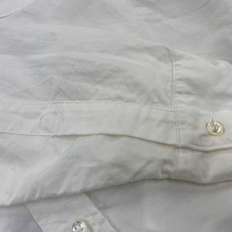 【中古品】【メンズ】 JOE McCOY ジョーマッコイ THE REAL MCCOY'S ザ・リアルマッコイズ BUTTON DOWN SHIRT MS19007 ボタンダウンシャツ 長袖 145-260712-as-07-izu サイズ：16-16 1/2 カラー：ホワイト 万代Net店