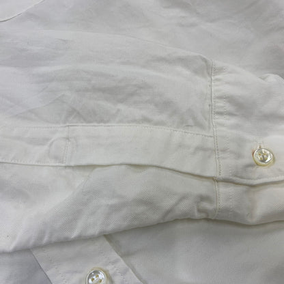【中古品】【メンズ】 JOE McCOY ジョーマッコイ THE REAL MCCOY'S ザ・リアルマッコイズ BUTTON DOWN SHIRT MS19007 ボタンダウンシャツ 長袖 145-260712-as-07-izu サイズ：16-16 1/2 カラー：ホワイト 万代Net店