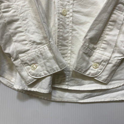 【中古品】【メンズ】 JOE McCOY ジョーマッコイ THE REAL MCCOY'S ザ・リアルマッコイズ BUTTON DOWN SHIRT MS19007 ボタンダウンシャツ 長袖 145-260712-as-07-izu サイズ：16-16 1/2 カラー：ホワイト 万代Net店