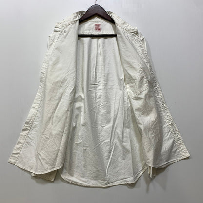 【中古品】【メンズ】 JOE McCOY ジョーマッコイ THE REAL MCCOY'S ザ・リアルマッコイズ BUTTON DOWN SHIRT MS19007 ボタンダウンシャツ 長袖 145-260712-as-07-izu サイズ：16-16 1/2 カラー：ホワイト 万代Net店
