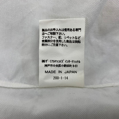 【中古品】【メンズ】 JOE McCOY ジョーマッコイ THE REAL MCCOY'S ザ・リアルマッコイズ BUTTON DOWN SHIRT MS19007 ボタンダウンシャツ 長袖 145-260712-as-07-izu サイズ：16-16 1/2 カラー：ホワイト 万代Net店