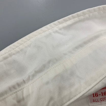 【中古品】【メンズ】 JOE McCOY ジョーマッコイ THE REAL MCCOY'S ザ・リアルマッコイズ BUTTON DOWN SHIRT MS19007 ボタンダウンシャツ 長袖 145-260712-as-07-izu サイズ：16-16 1/2 カラー：ホワイト 万代Net店