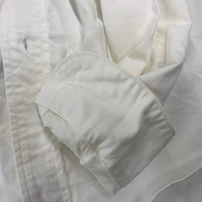 【中古品】【メンズ】 JOE McCOY ジョーマッコイ THE REAL MCCOY'S ザ・リアルマッコイズ BUTTON DOWN SHIRT MS19007 ボタンダウンシャツ 長袖 145-260712-as-07-izu サイズ：16-16 1/2 カラー：ホワイト 万代Net店