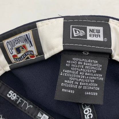【中古品】【メンズ/レディース】 NEW ERA×JAE TIPS ニューエラ×ジェイティップス DETOROIT TIGERS 59 FIFTTY BASEBALL CAP デトロイト タイガース 59フィフティ ベースボール キャップ 帽子 185-260705-cs-01-izu サイズ：7 1/4 カラー：ネイビー×イエロー 万代Net店